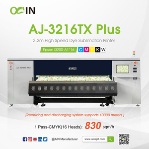 AJ-3216 TX PLUS Imprimante industrielle &agrave; sublimation thermique &agrave; grande vitesse