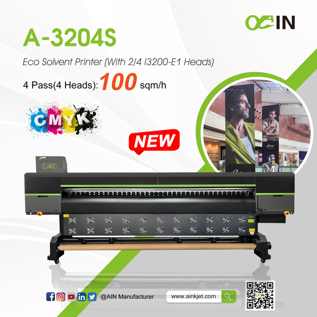 Impressora solvente A-3204S ECO