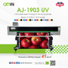 AJ-1903E UV 1.9m ባለብዙ ንብርብር ማተሚያ UV ጥቅል ወደ ጥቅል አታሚ