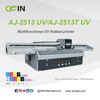 AINKJET AJ‑2513 UV / AJ‑2513T UV Imprimante &agrave; plat UV multifonctionnelle &agrave; moteur lin&eacute;aire double Y
